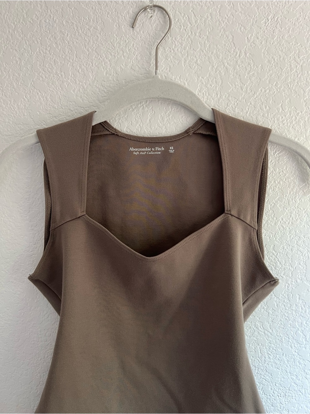Abercrombie & Fitch Square-Neck Bodysuit